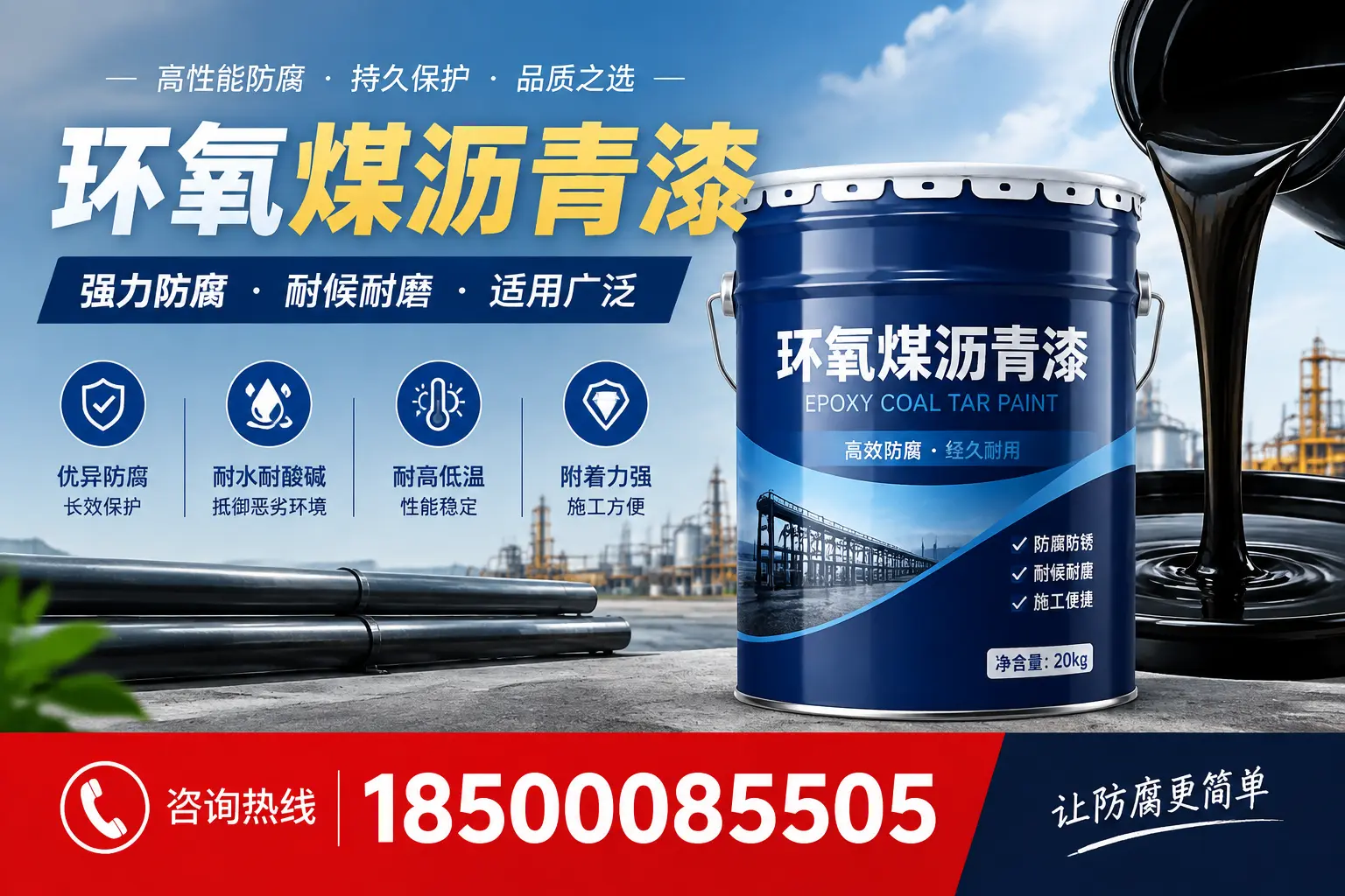 环氧煤沥青漆在不同气候条件下的表现分析，辽阳适用性